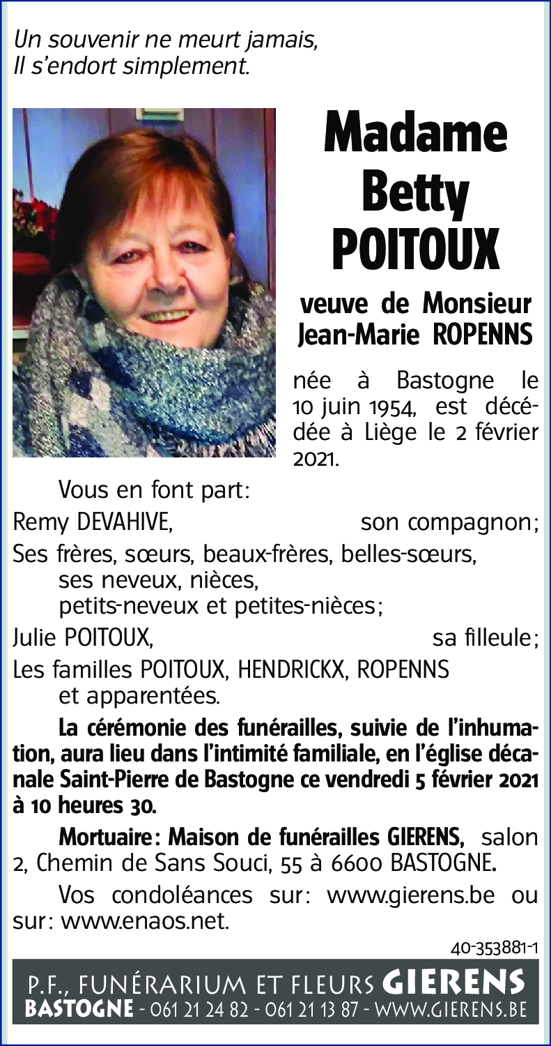 Betty POITOUX