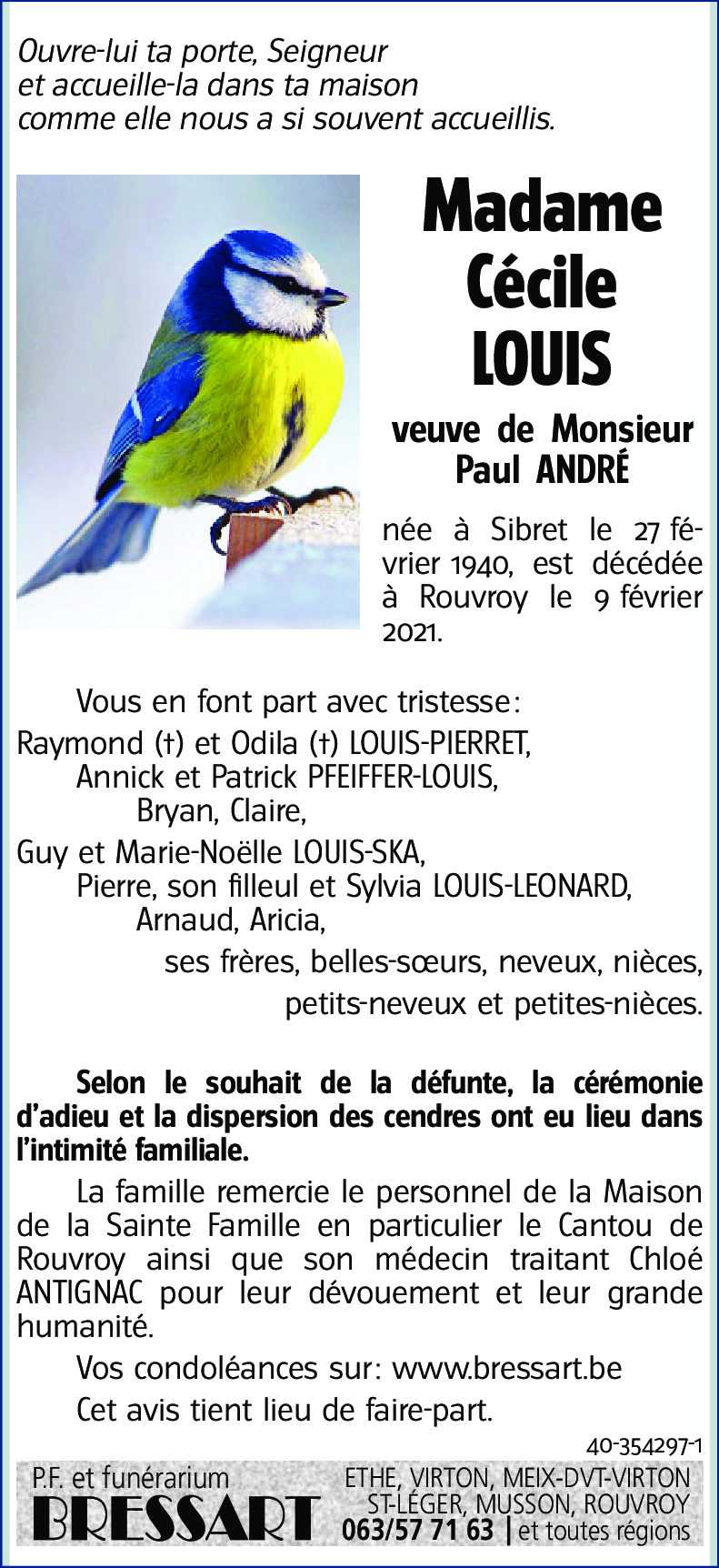Cécile LOUIS