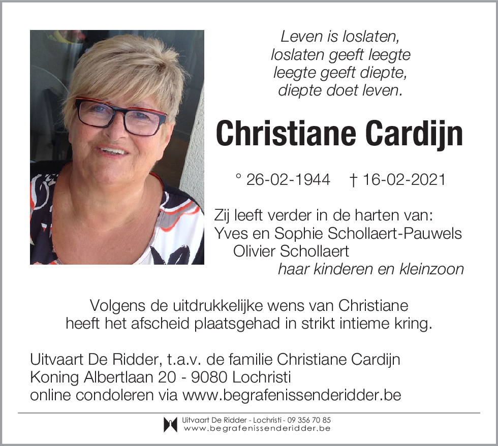 Christiane Cardijn