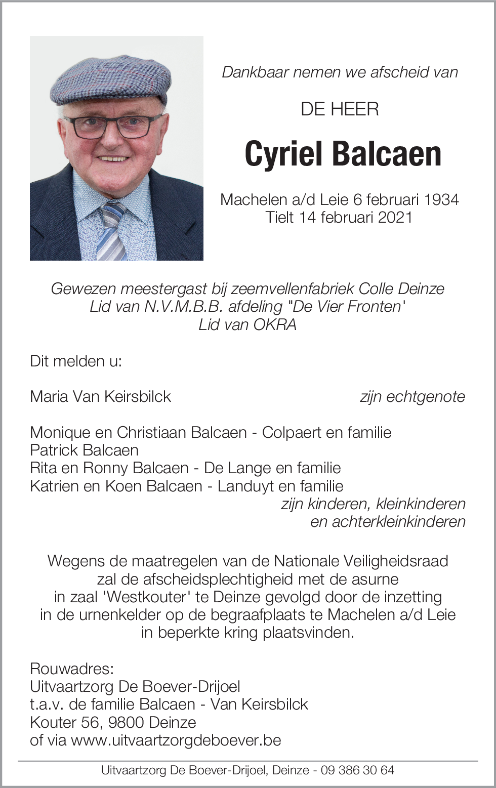 Cyriel Balcaen