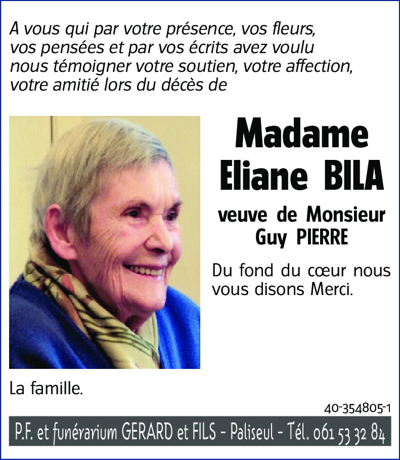 Eliane BILA