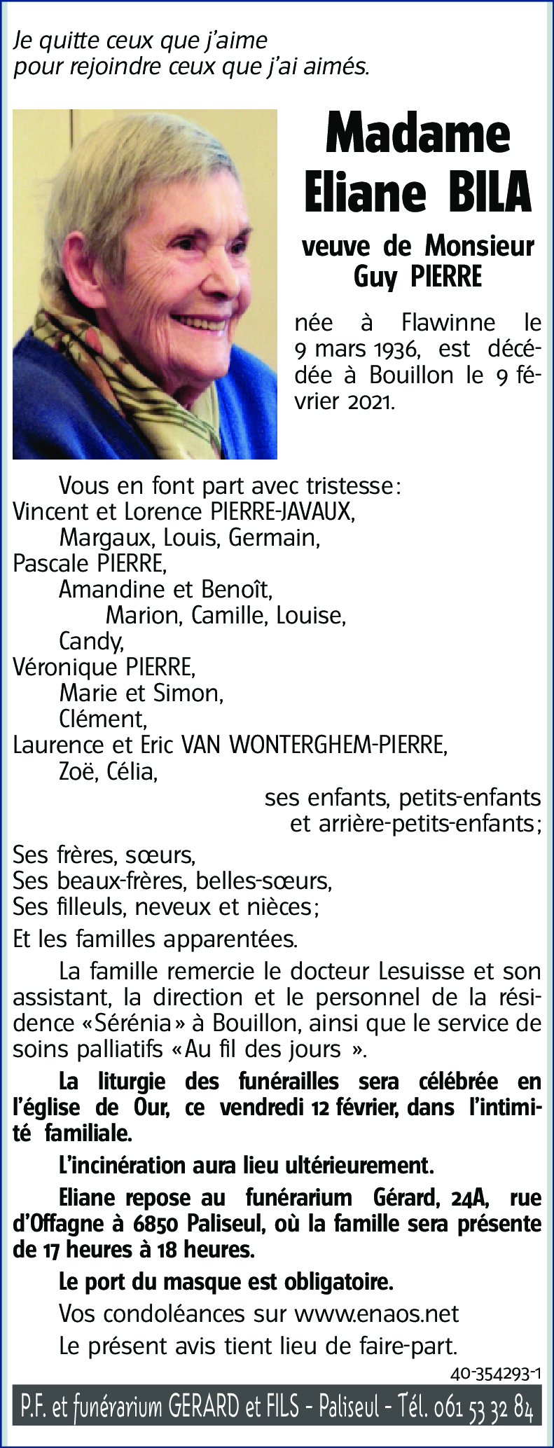 Eliane BILA