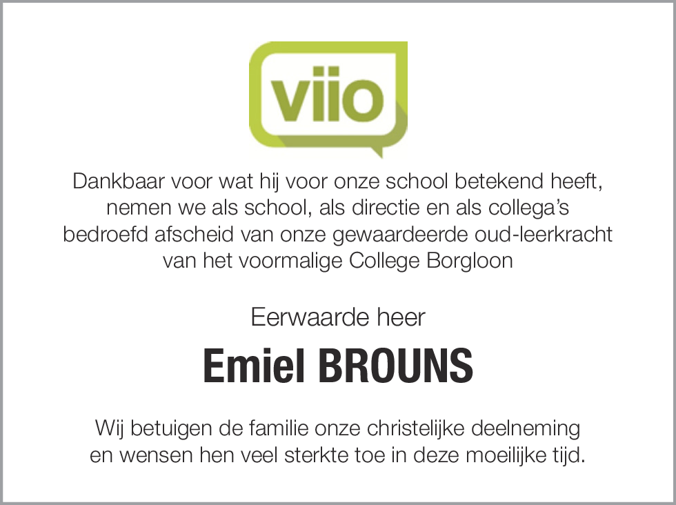 Emiel BROUNS