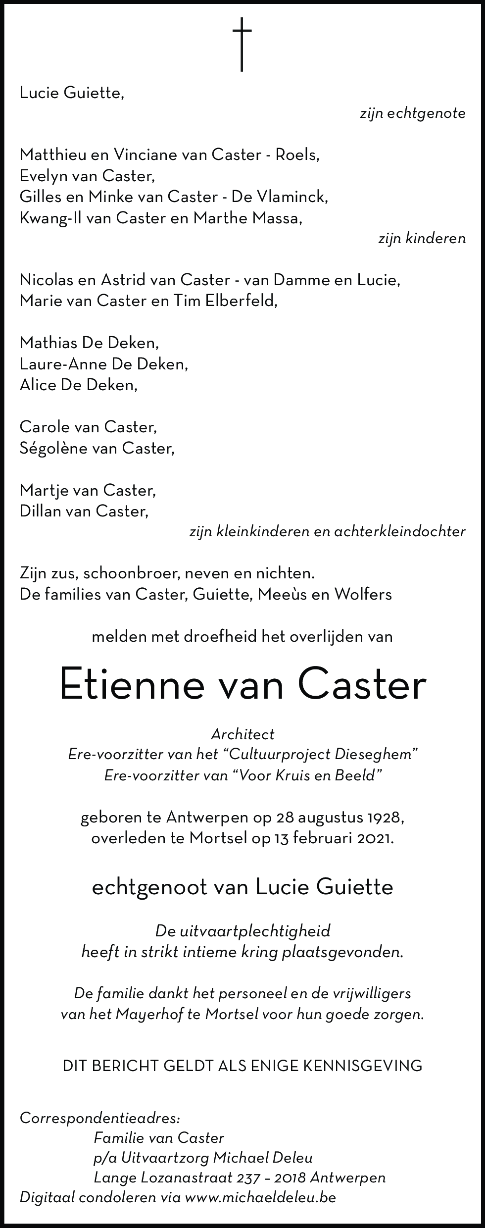 Etienne van Caster