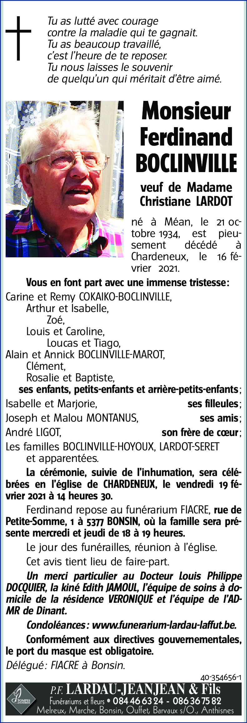 Ferdinand BOCLINVILLE