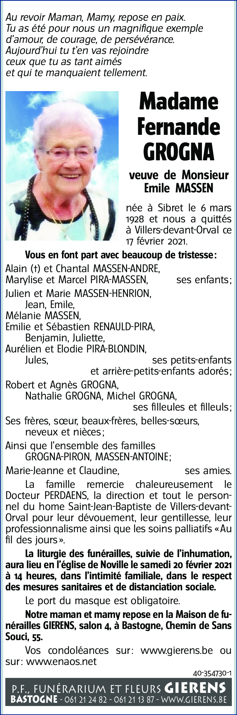 Fernande GROGNA