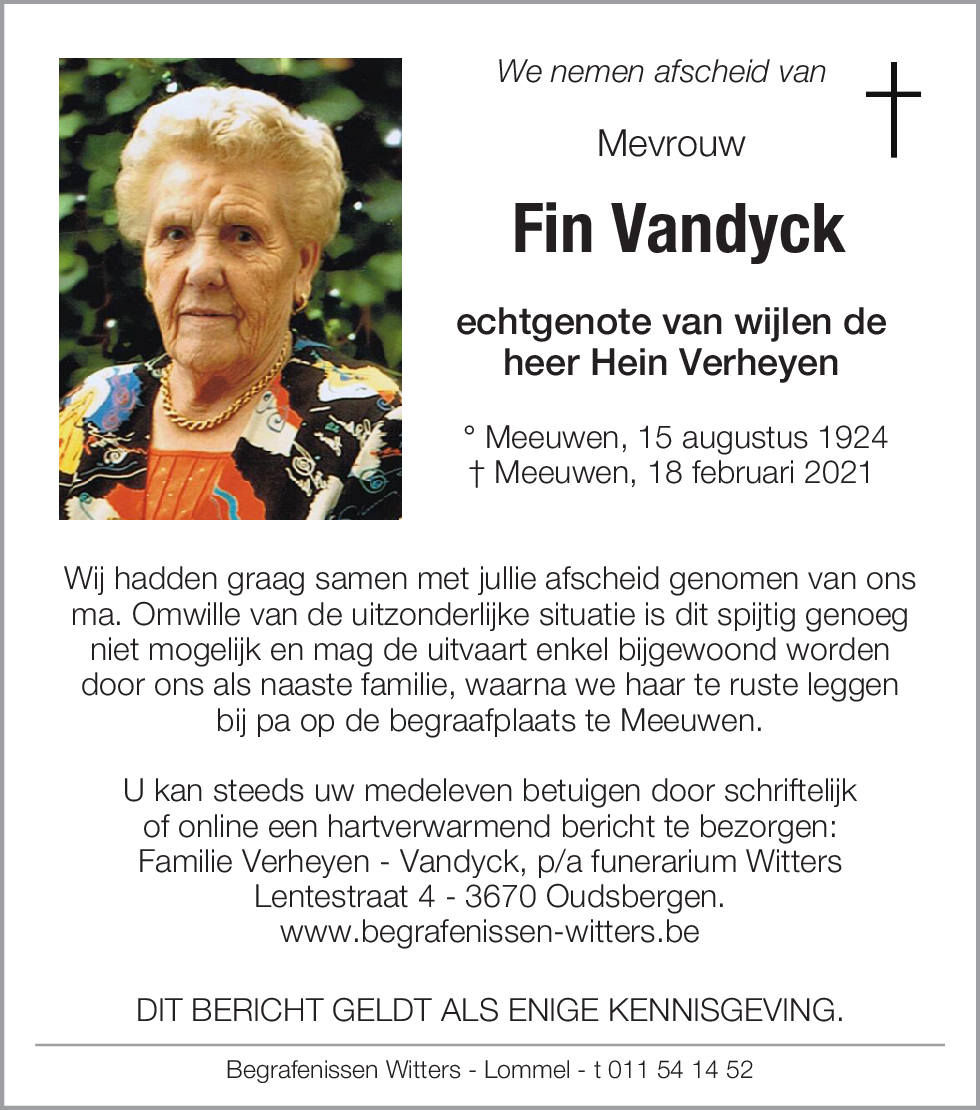 Fin Vandyck