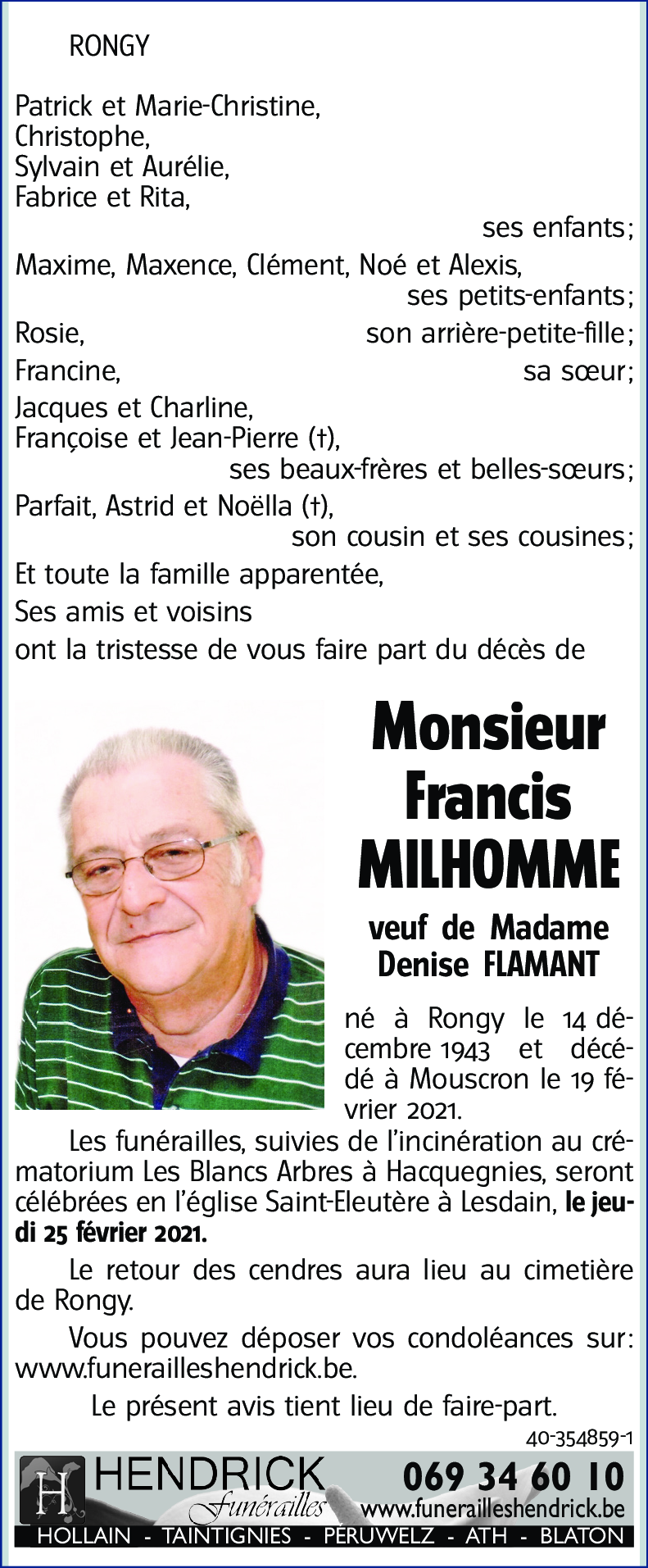 Francis Milhomme