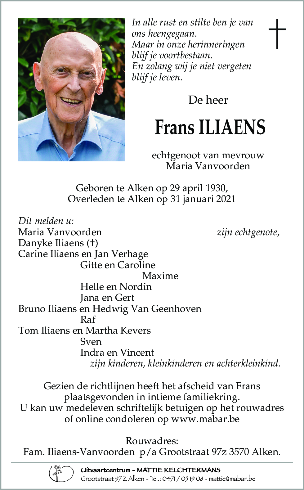 Frans ILIAENS