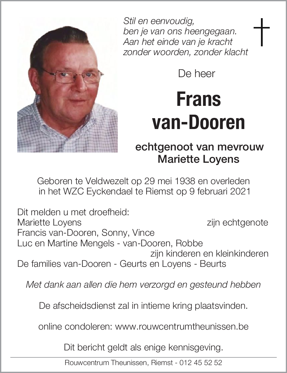 Frans van-Dooren