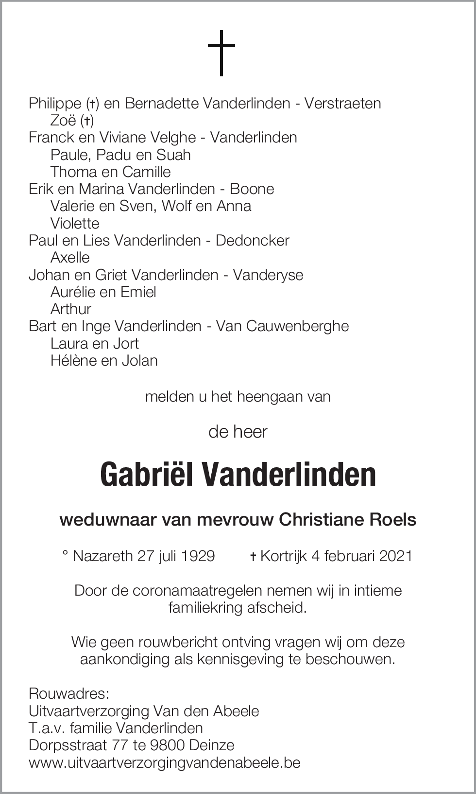 Gabriël Vanderlinden