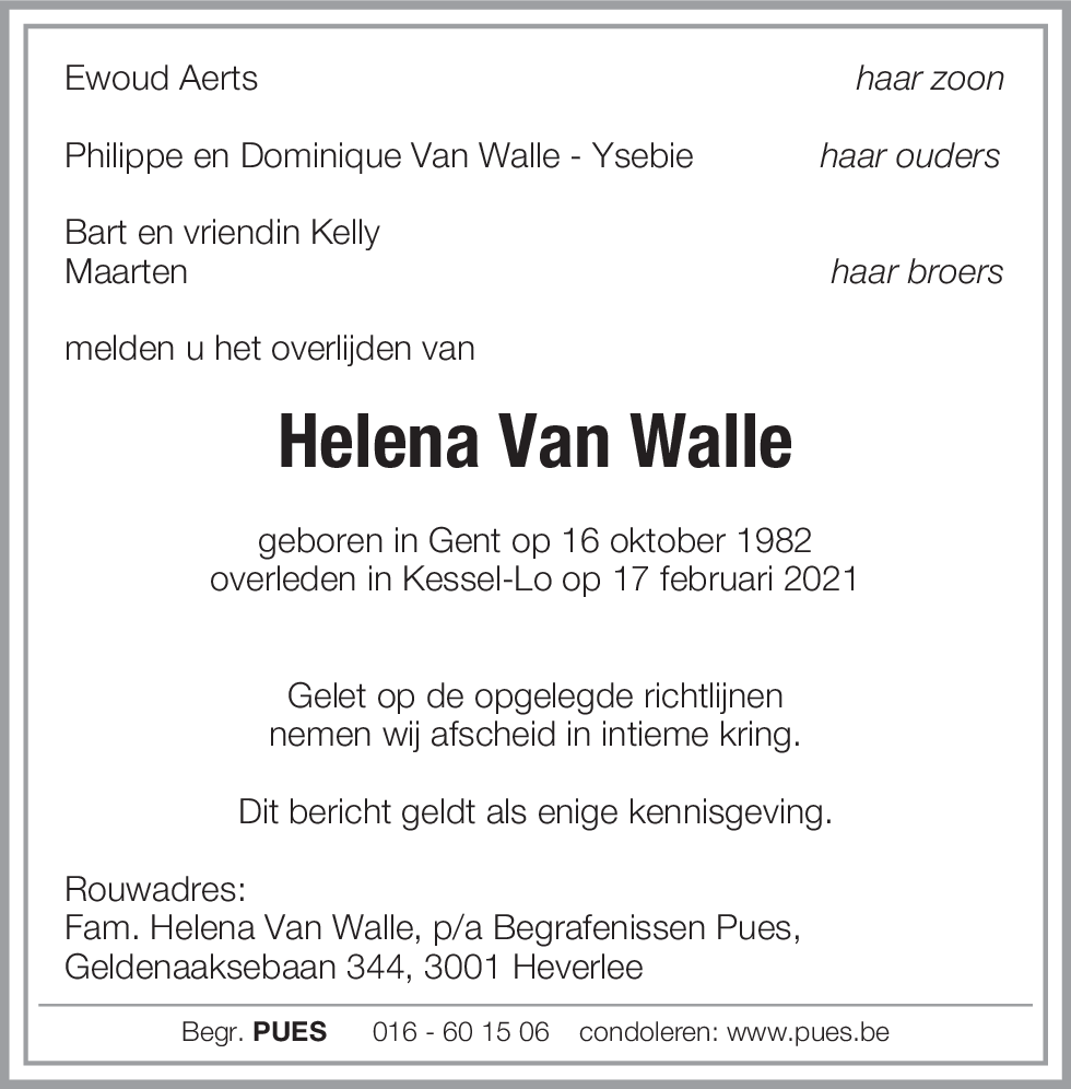 Helena Van Walle