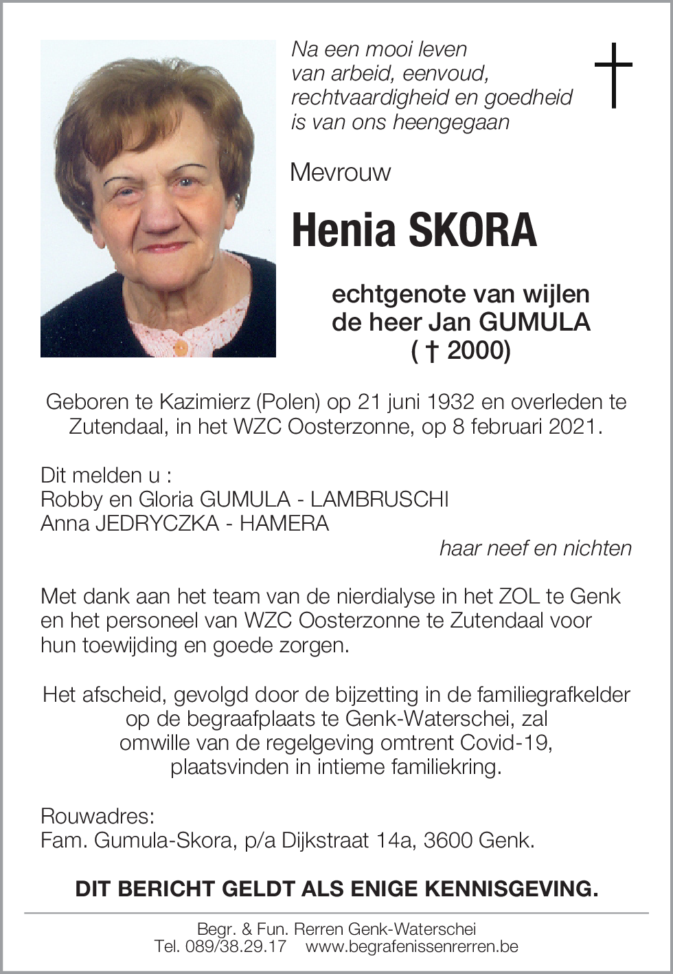 Henia SKORA