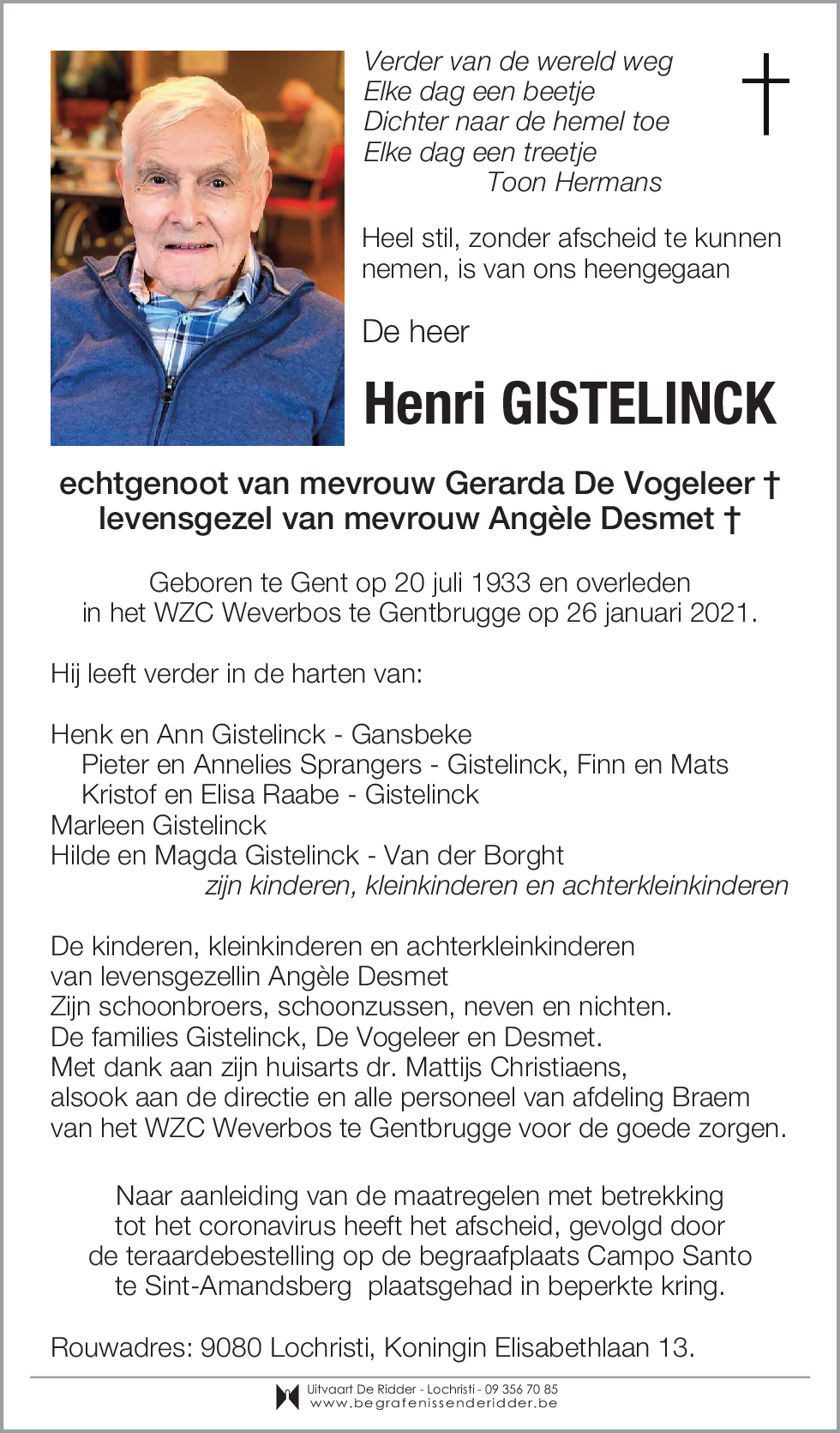 Henri Gistelinck