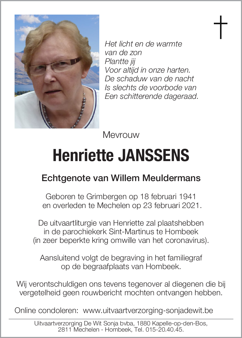 Henriette Janssens