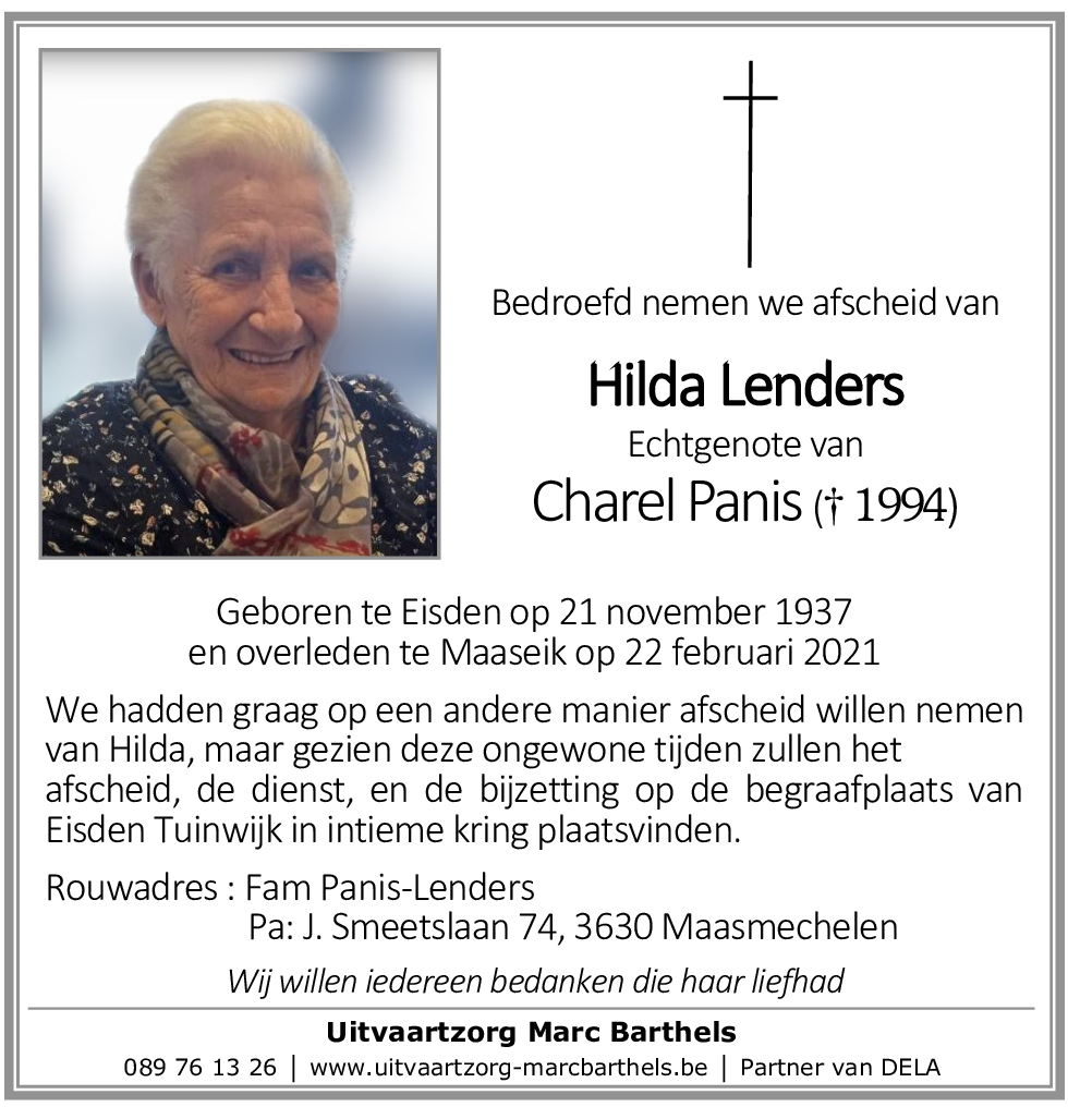 Hilda Lenders