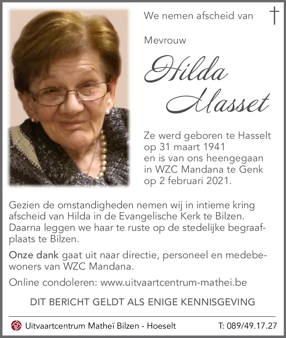 Hilda MASSET
