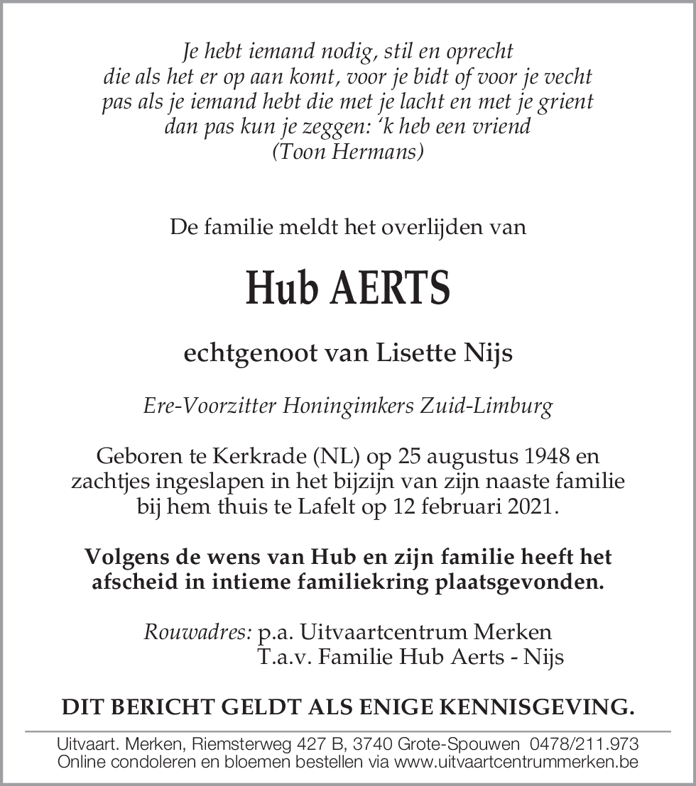 Hub Aerts