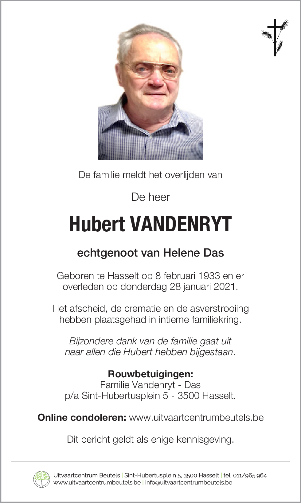 Hubert Vandenryt