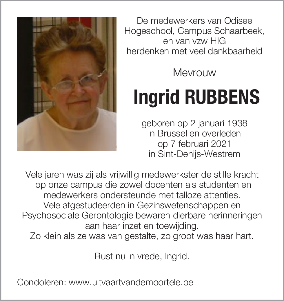 Ingrid Rubbens