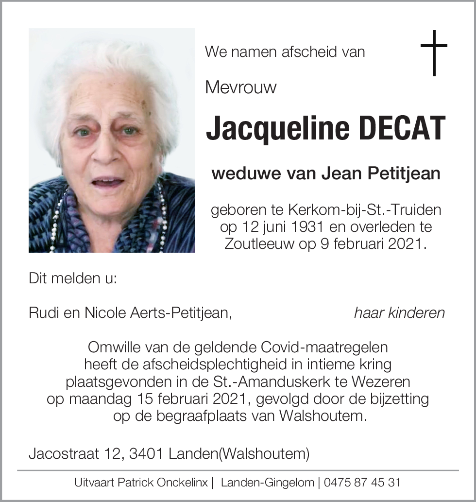 Jacqueline Decat