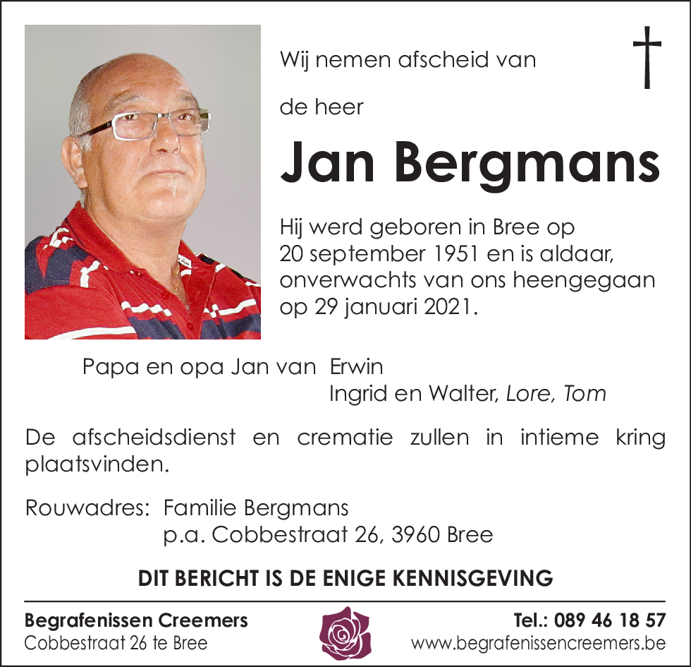 Jan Bergmans