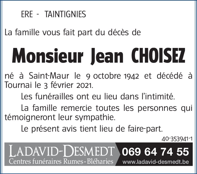 Jean CHOISEZ