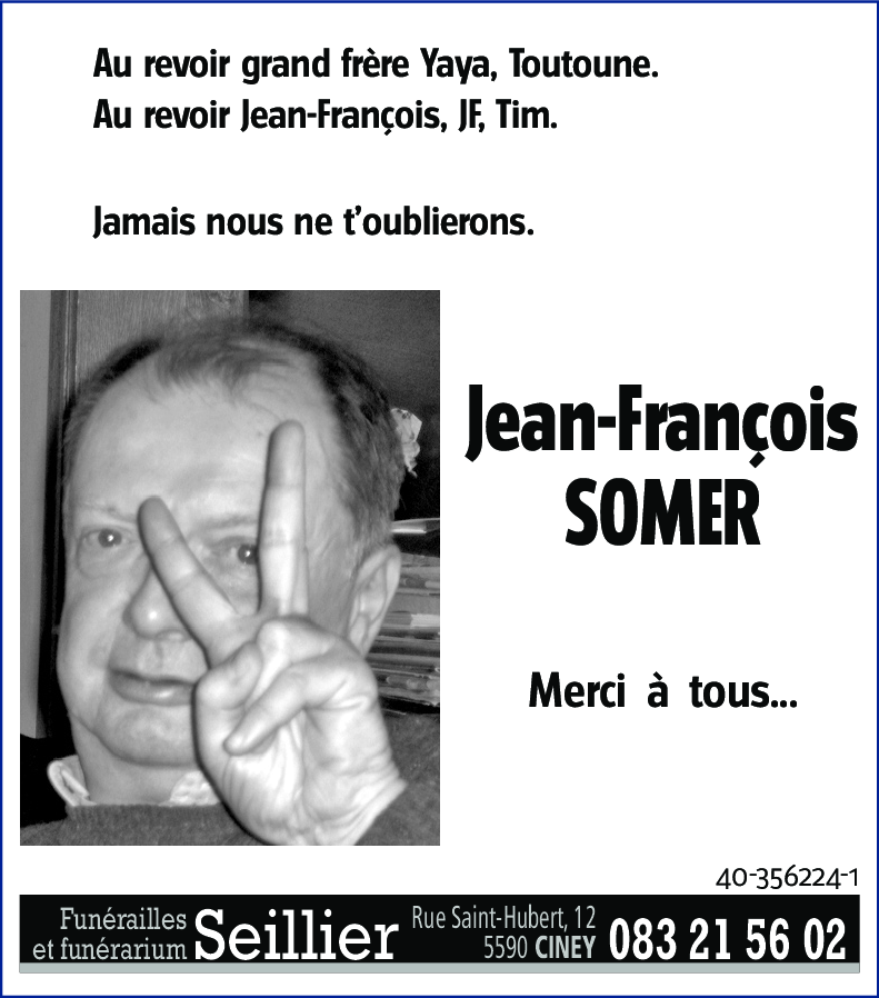 Jean-François SOMER
