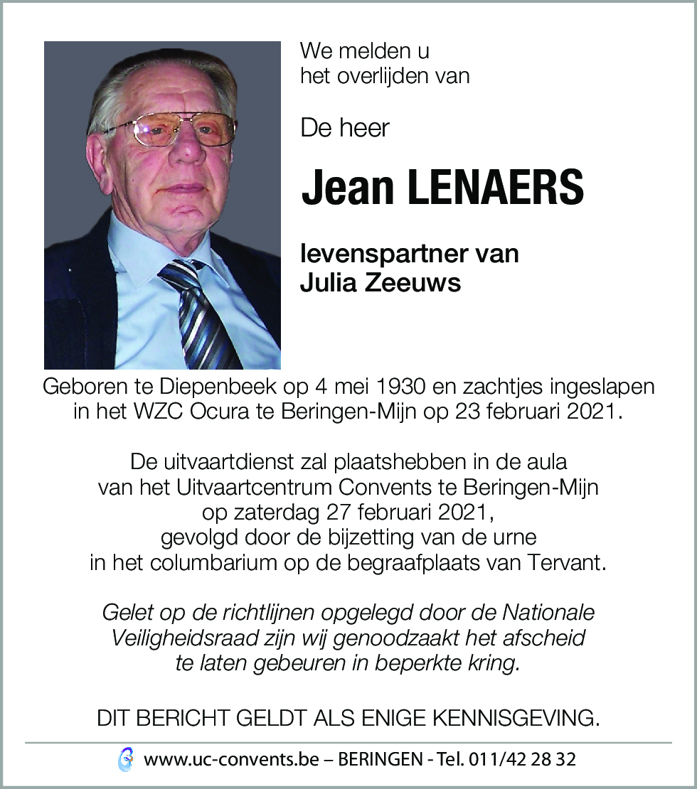 Jean Lenaers