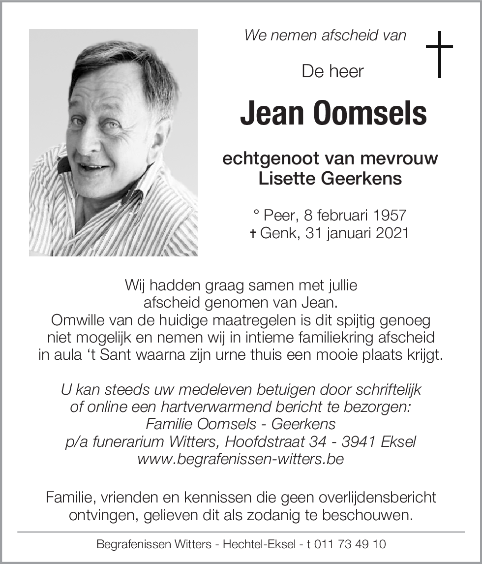 Jean Oomsels