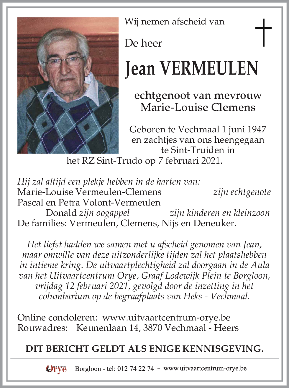 Jean Vermeulen