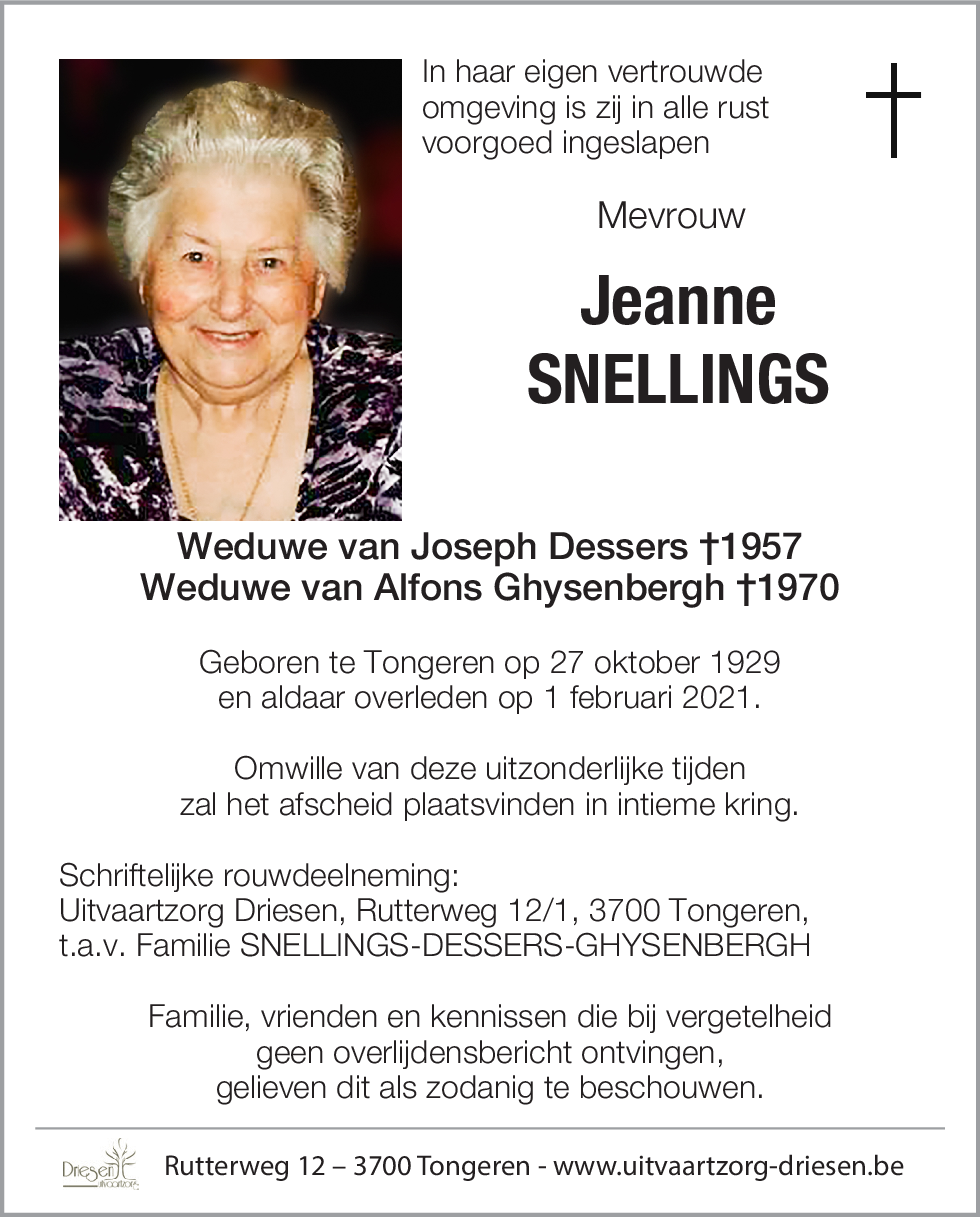 Jeanne Snellings