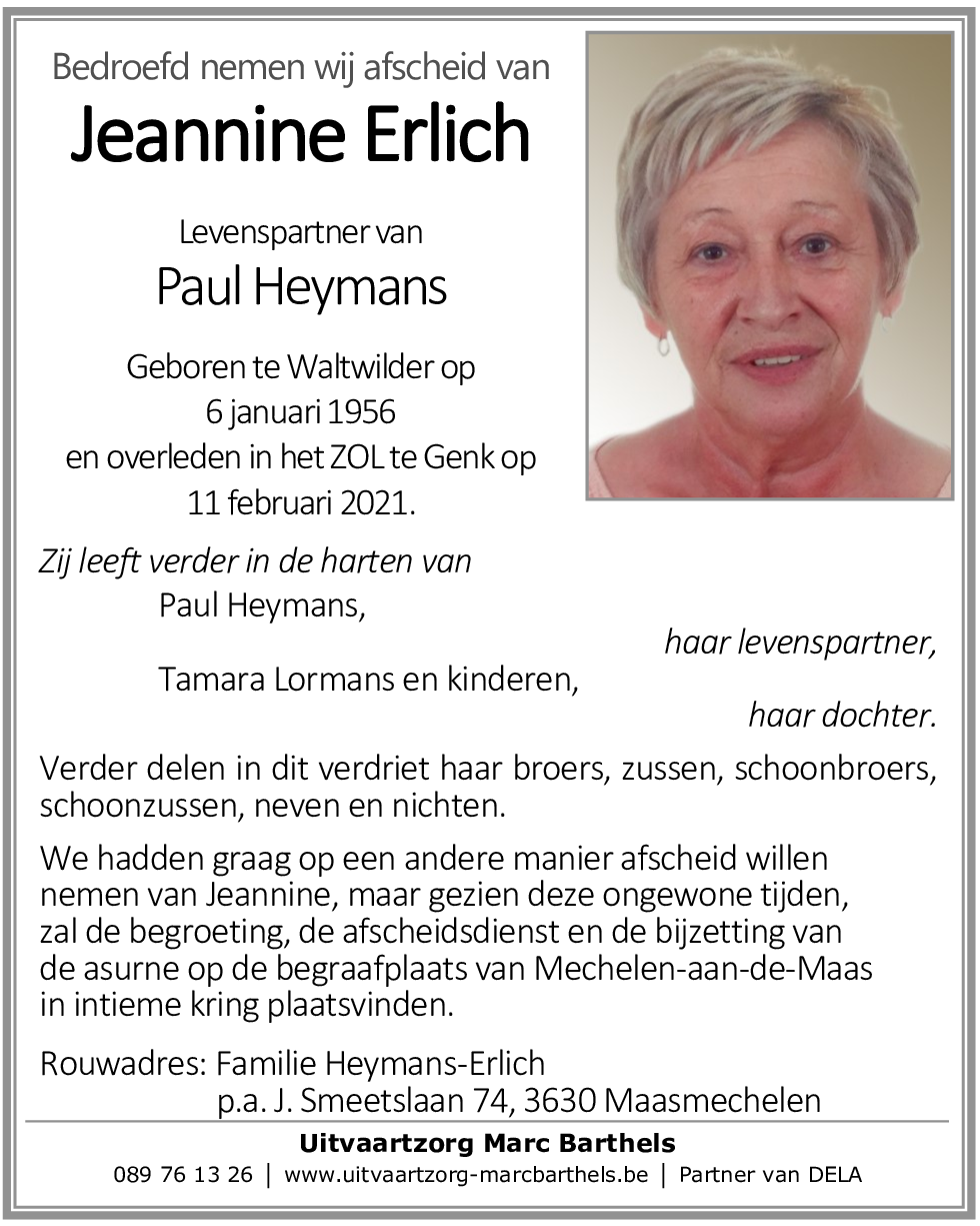 Jeannine Erlich