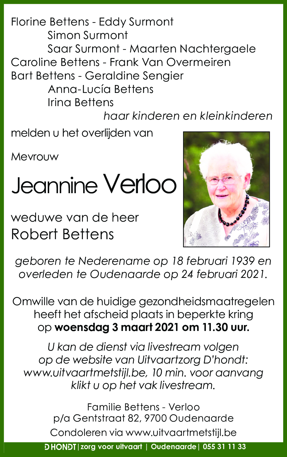 Jeannine Verloo