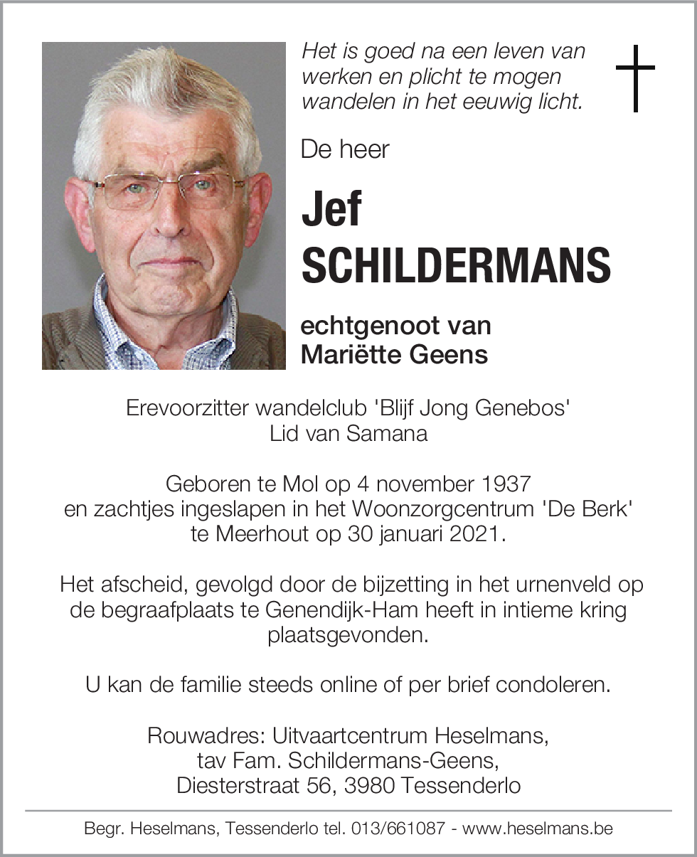 Jef Schildermans