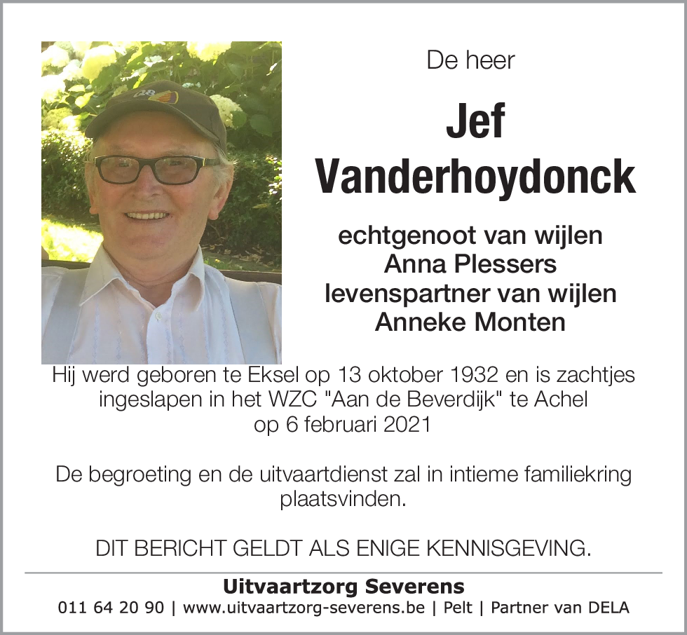 Jef Vanderhoydonck