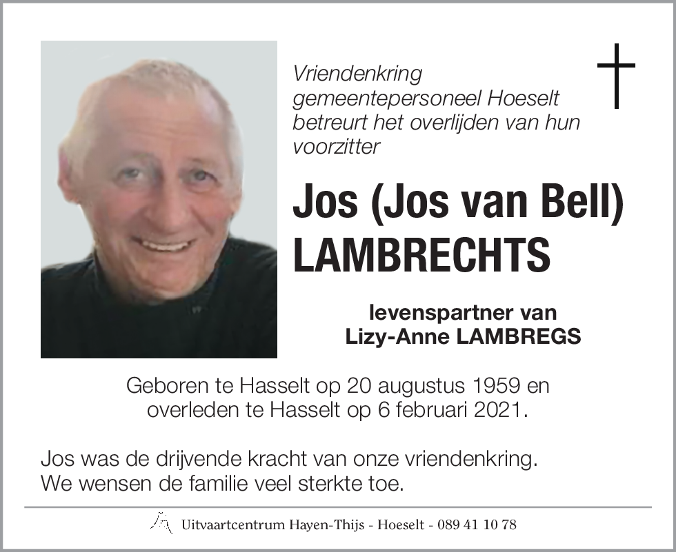 Jos LAMBRECHTS