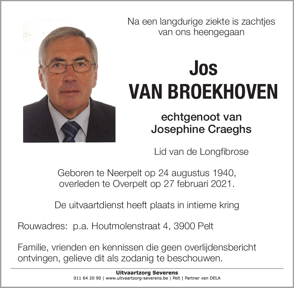 Jos Van Broekhoven