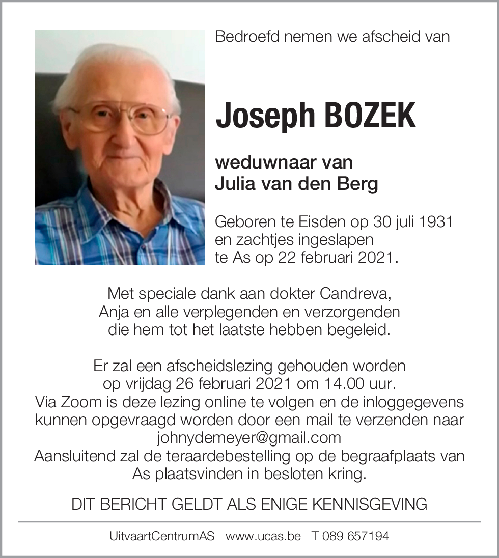 Joseph Bozek