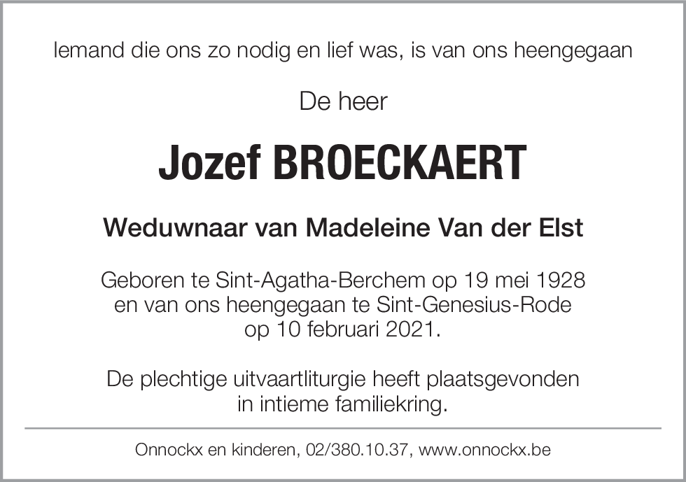 Jozef Broeckaert