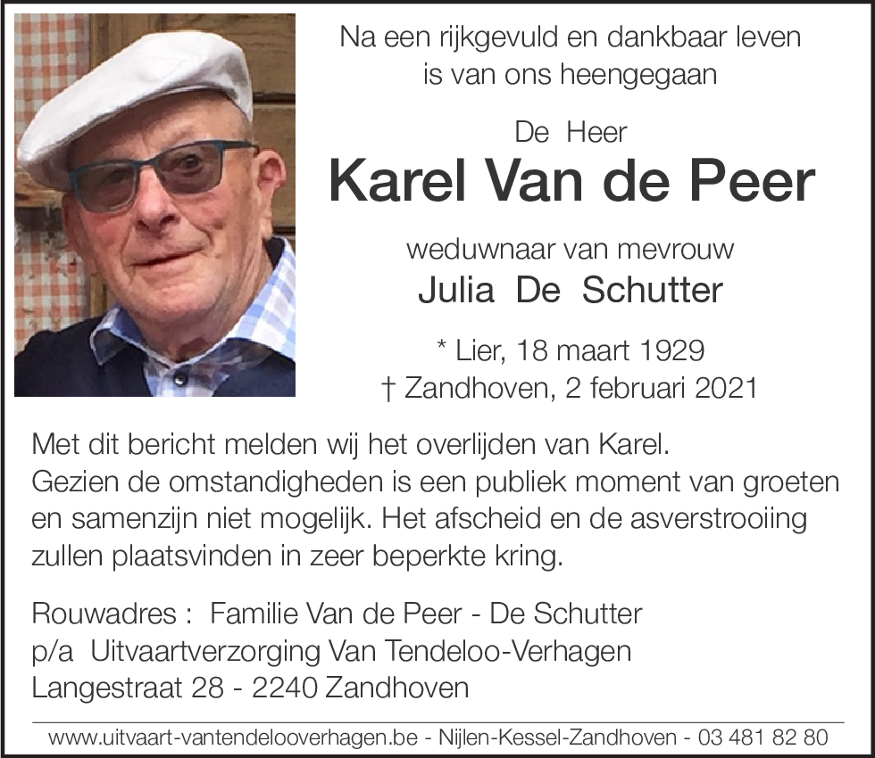 Karel Van de Peer