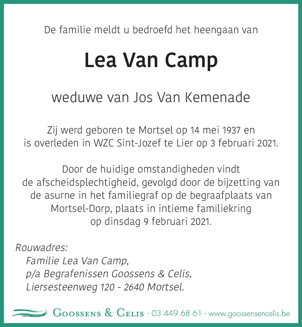 Lea Van Camp