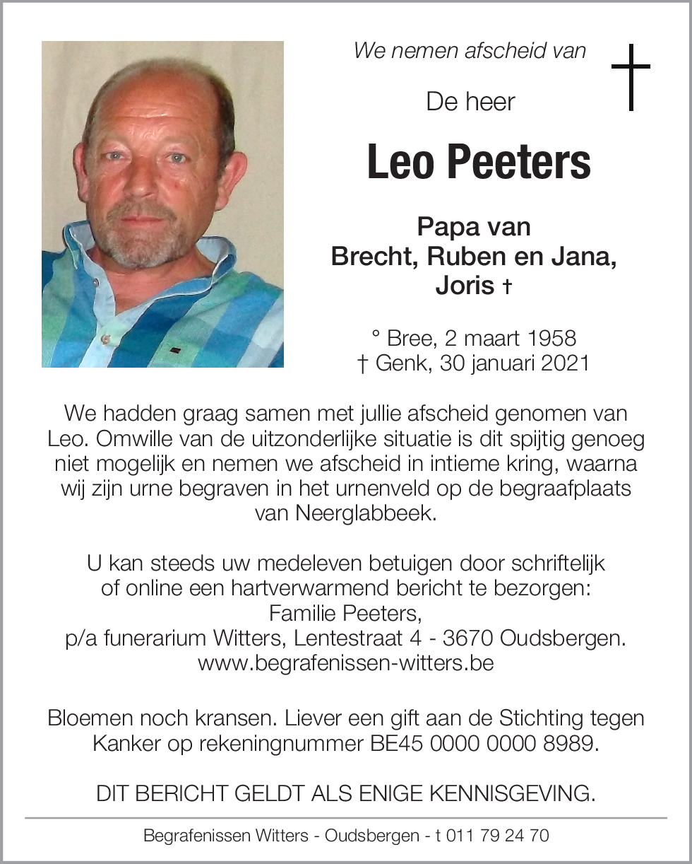 Leo Peeters