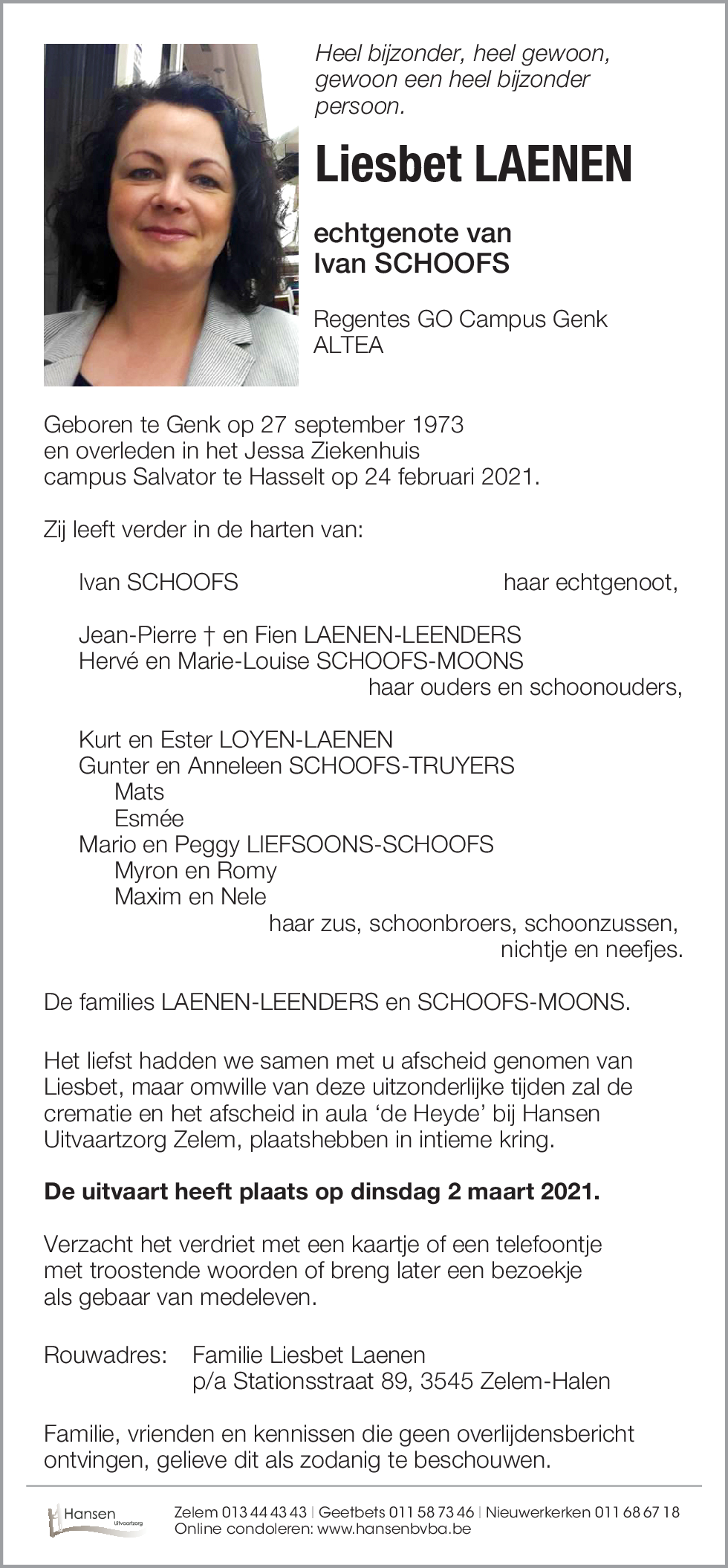 Liesbet LAENEN