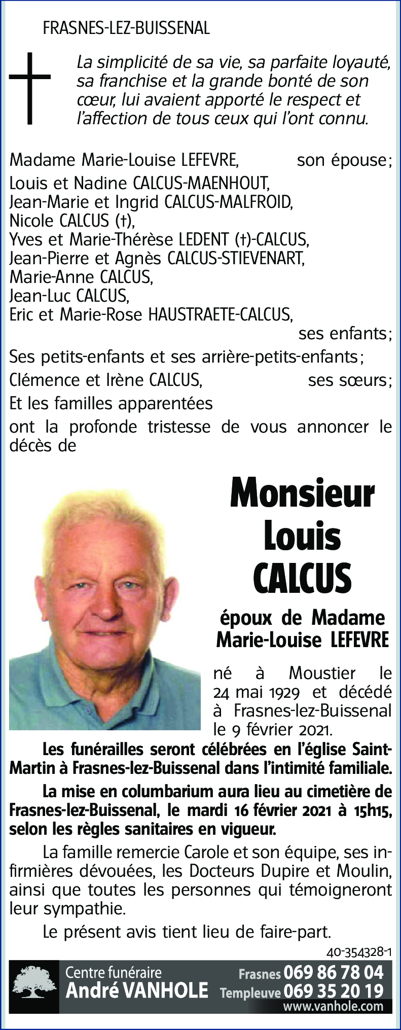 Louis CALCUS