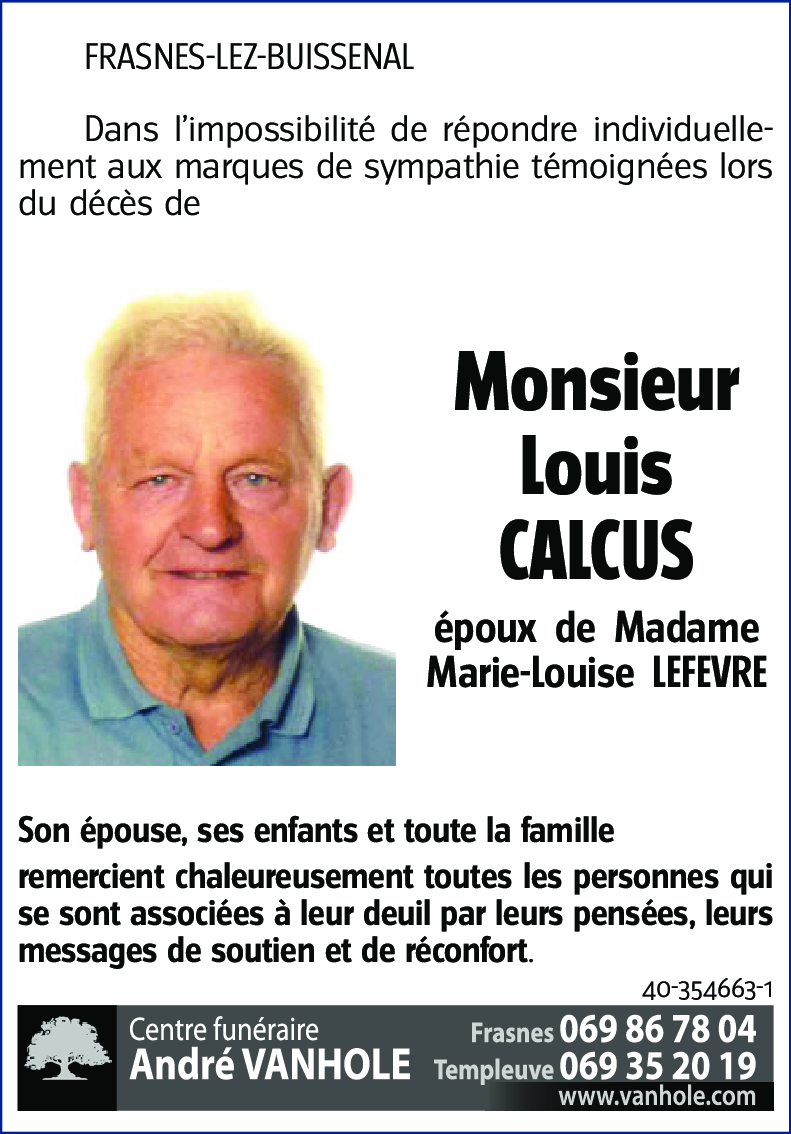 Louis CALCUS