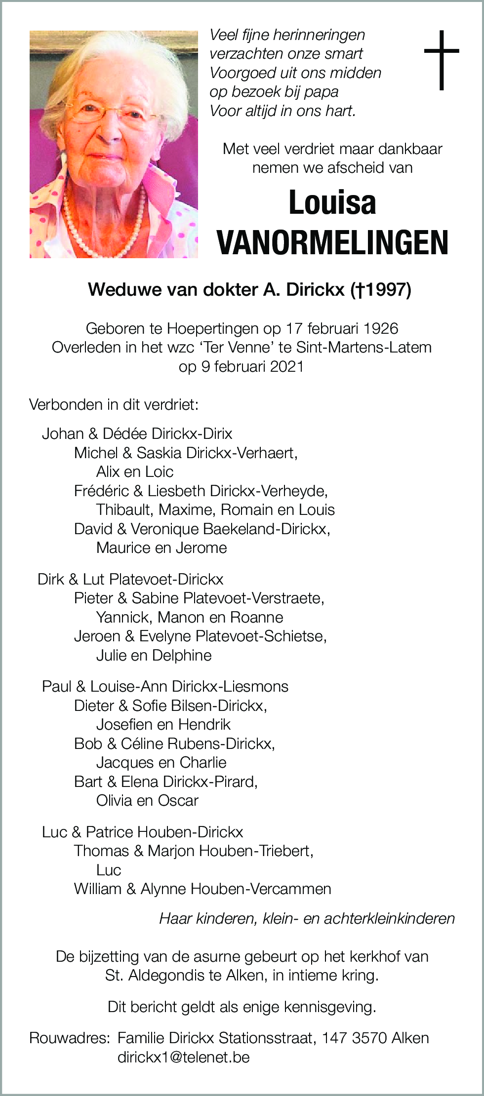 Louisa Vanormelingen