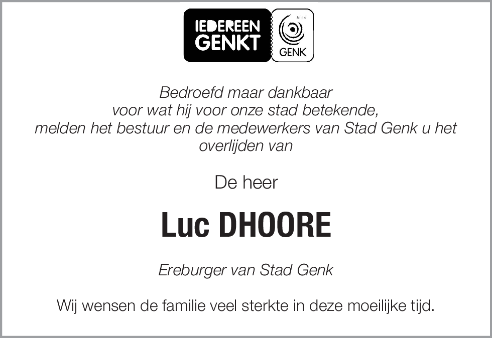Luc DHOORE