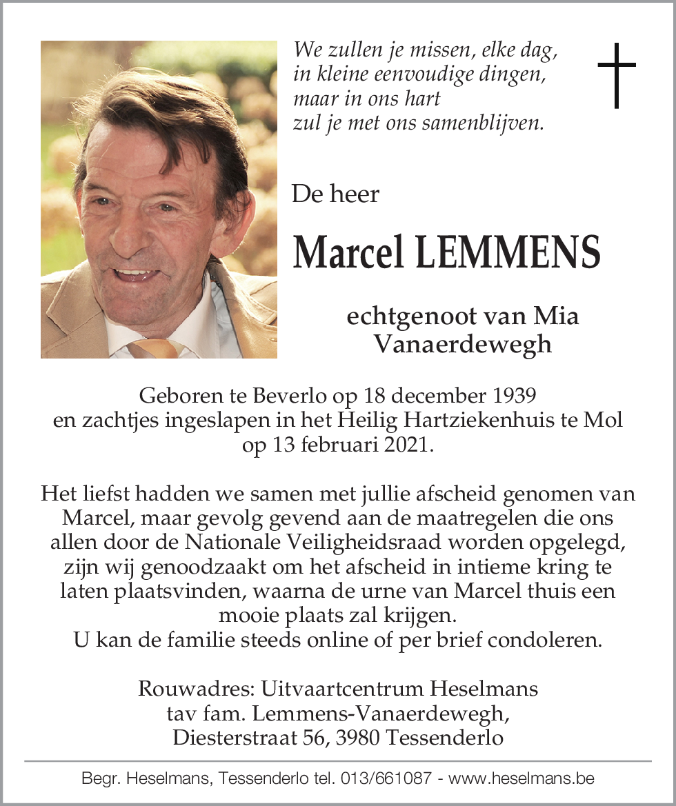 Marcel Lemmens