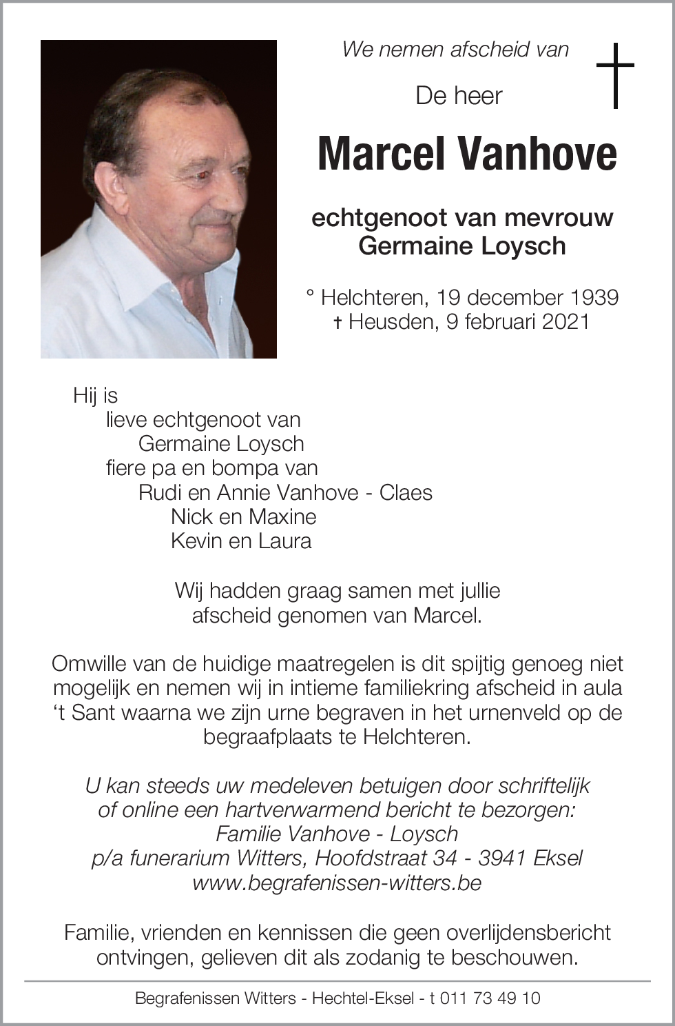 Marcel Vanhove